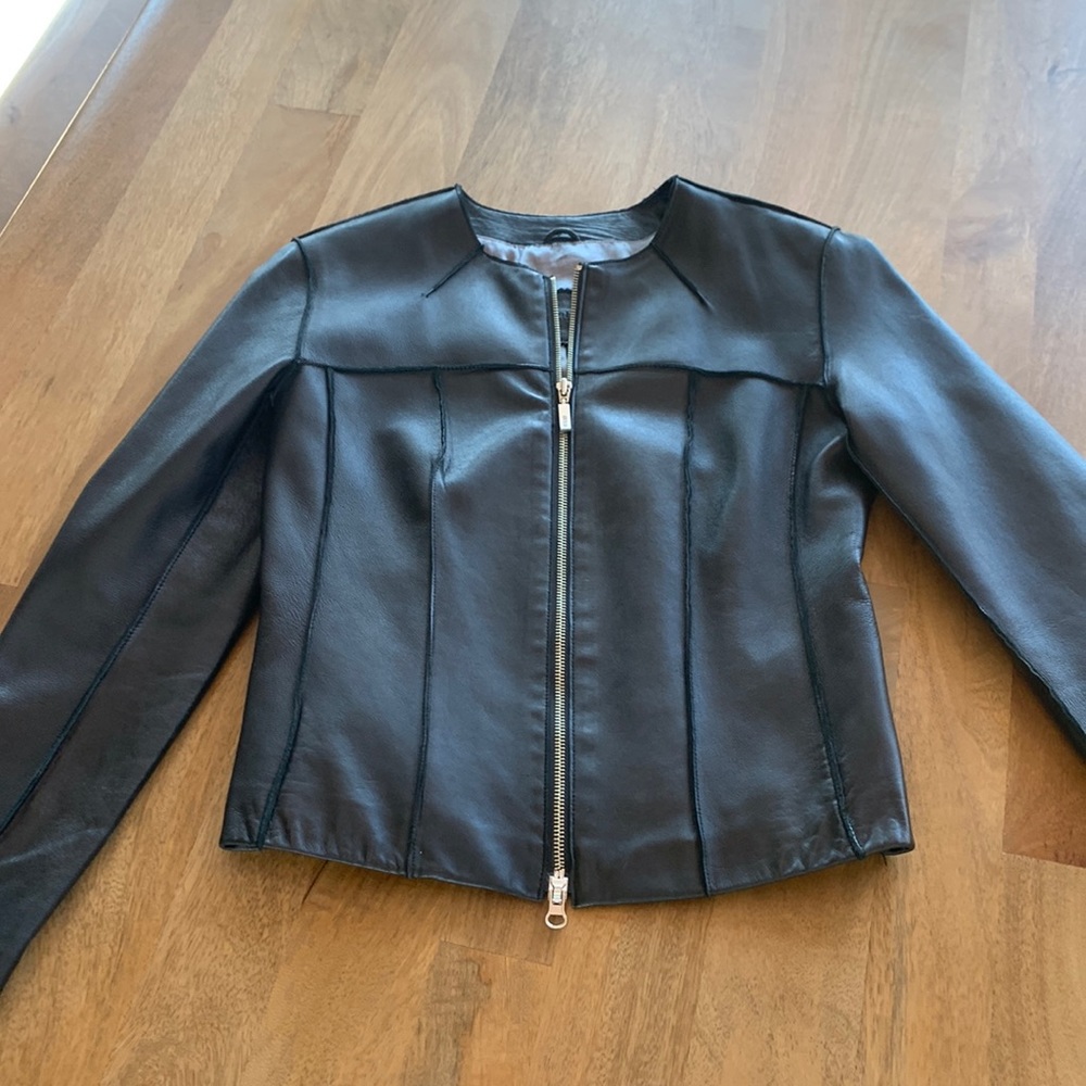 GUESS Genuine Leather Jacket